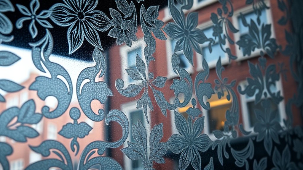 Patterned Decorative Glass Streatham Hill