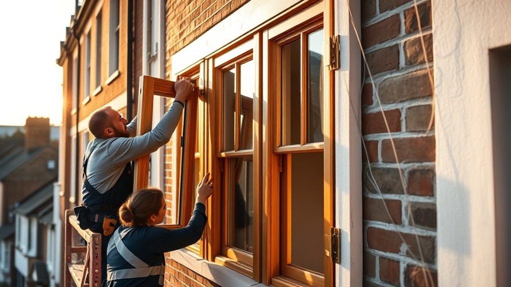 Wooden Window Installation Streatham Hill